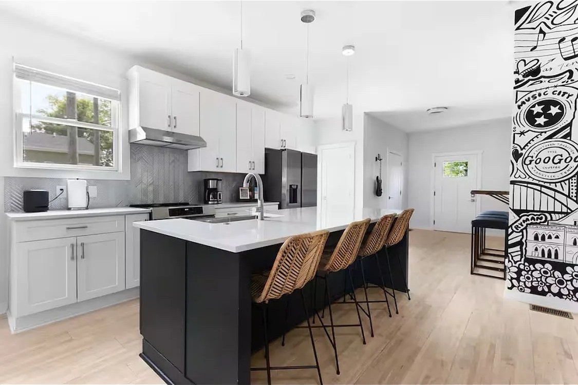 Kitchen at Nashville Recovery House