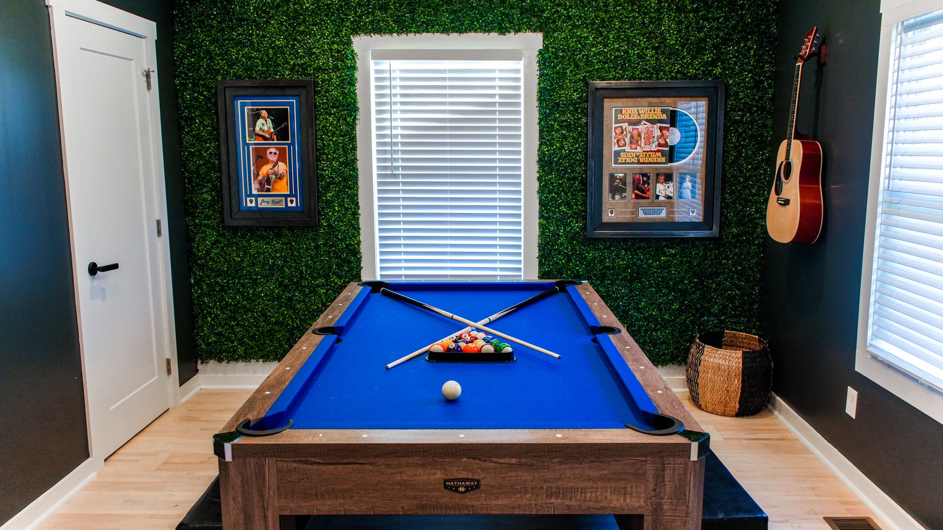 Game room at Nashville Recovery House